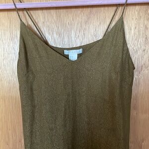 H&M Brown Silky Cami